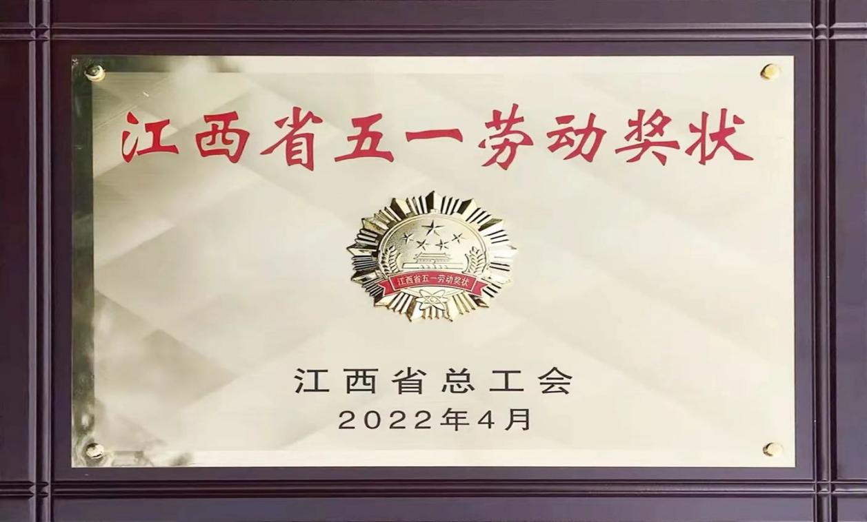 卓爾集團榮獲“江西省五一勞動獎狀”