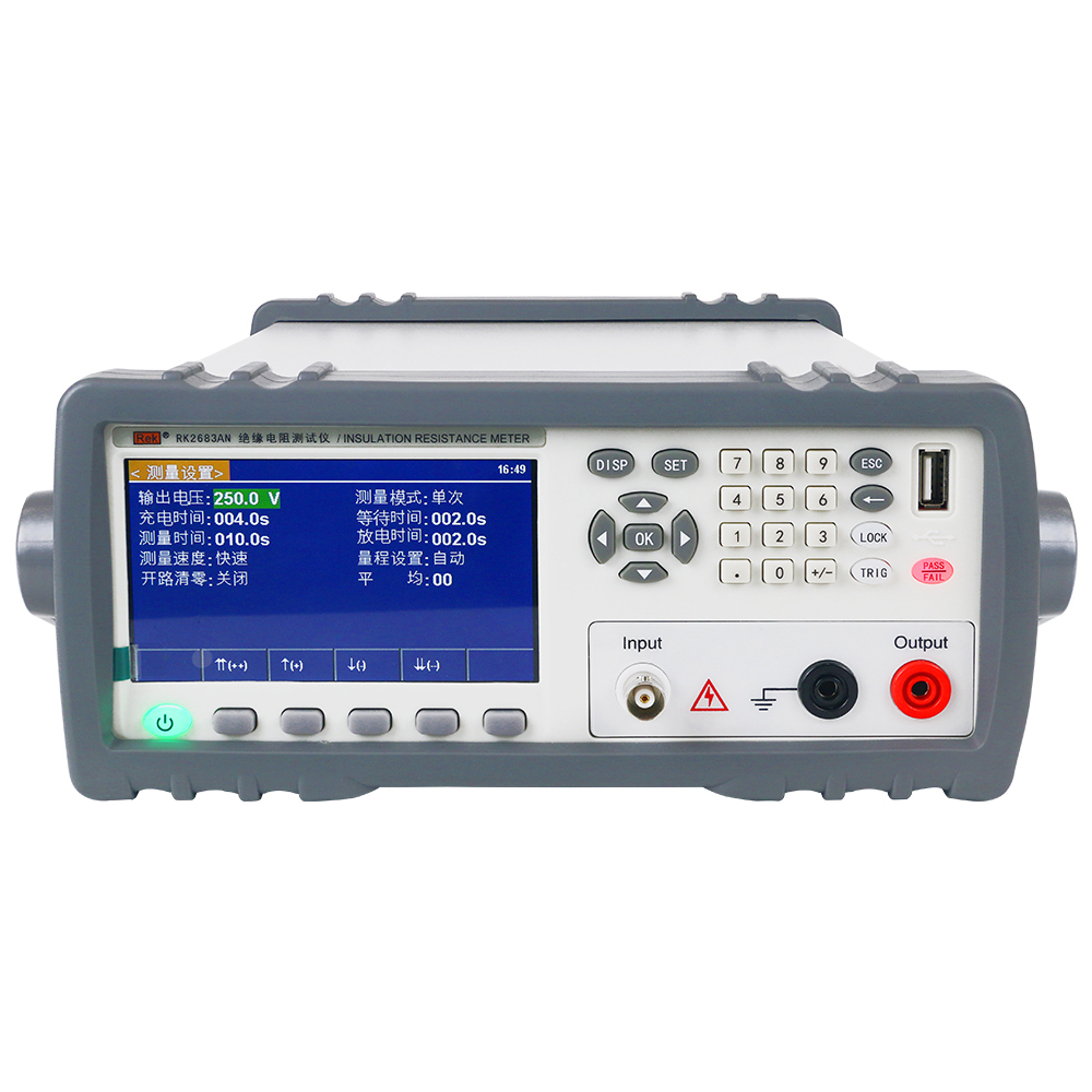RK2683AN/RK2683BN/5TΩ/10TΩ绝缘电阻测试仪