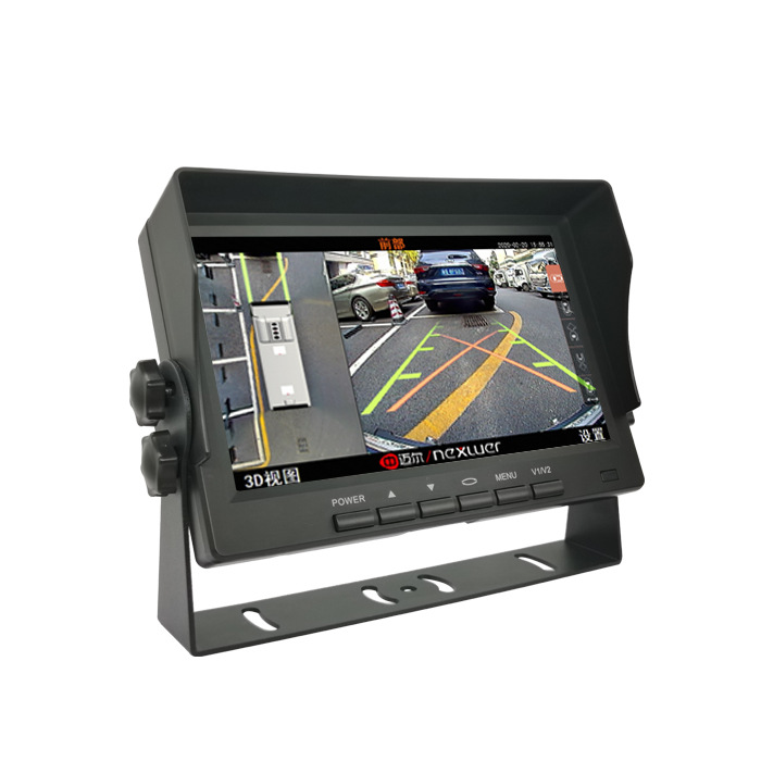 廂式貨車集裝箱360全景影像監(jiān)控行車記錄儀 環(huán)視無縫拼接倒車雷達