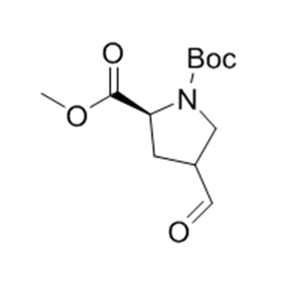 1-(tert-butyl) 2-methyl (2S)-4-formylpyrrolidine-1,2-dicarboxylate