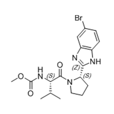甲基（（S）-1-（（S）-2-（5-溴-1H-苯并[d]咪唑-2-基）吡咯烷-1-基）-3-甲基-1-氧代丁烷-2-基）氨基甲酸酯
