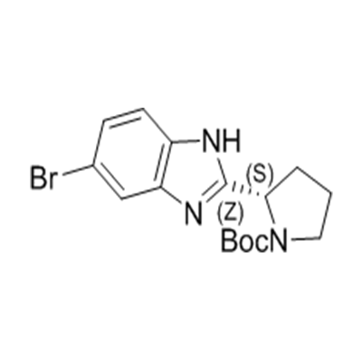 (S)-2-(6-溴-1H-苯并咪唑-2-基)吡咯烷-1-羧酸叔丁酯