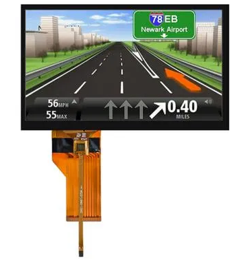 7 inch TN LCD Touch Screen Display Panel 10240x600 with CTP (NJ070NA-23AV.C）
