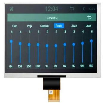 8 inch lcd display 40 PIN LVDS 300NITS(HC080IM30025-A0）