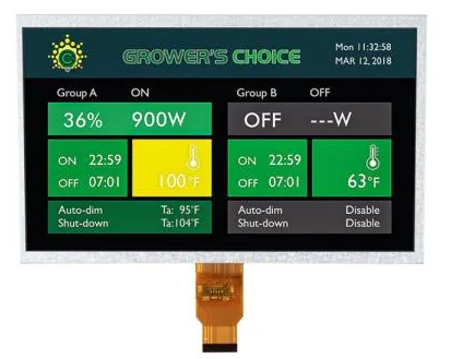 10.1 inch IPS 1024*600 resolution 50PIN RGB 200nits LCD(HC101IK20050-A79）