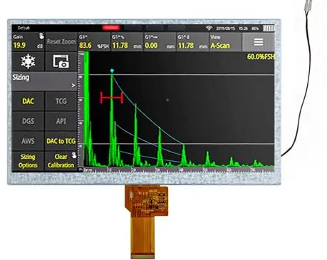 10.1 inch IPS 1024*600 resolution 40PIN LVDS 500nits LCD(HC101IK50045-C36）