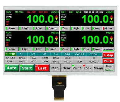 10.1 inch IPS 1024*600 resolution 40PIN LVDS 500nits (HC101IK50050-A85）