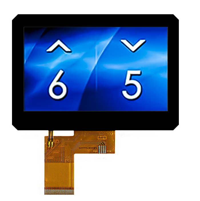4.3 inch 480x272 TFT LCD for lift(HC043TE20029-B55)