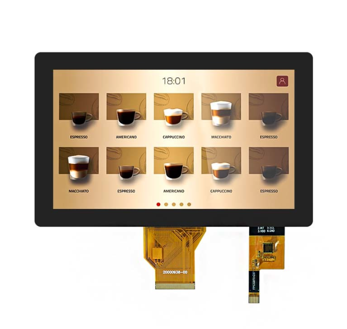 50pin TFT LCD 7'' Capacitive Touch Screen 800x480 7 Inch LCD Display Module(HC070TG45057-21V.CV01)