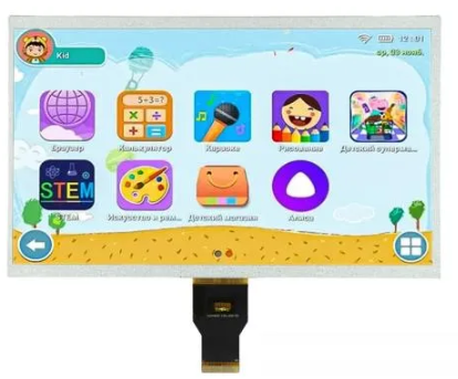 10.1 inch IPS 1024*600 resolution 40PIN LVDS 500nits for kids tablet(HC101IK50050-A86）
