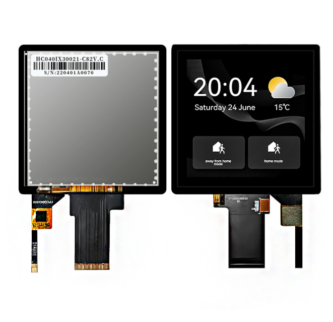 480x480 IPS SPI+RGB 4 inch TFT LCD Display (HC040IX30021-C82V.C)
