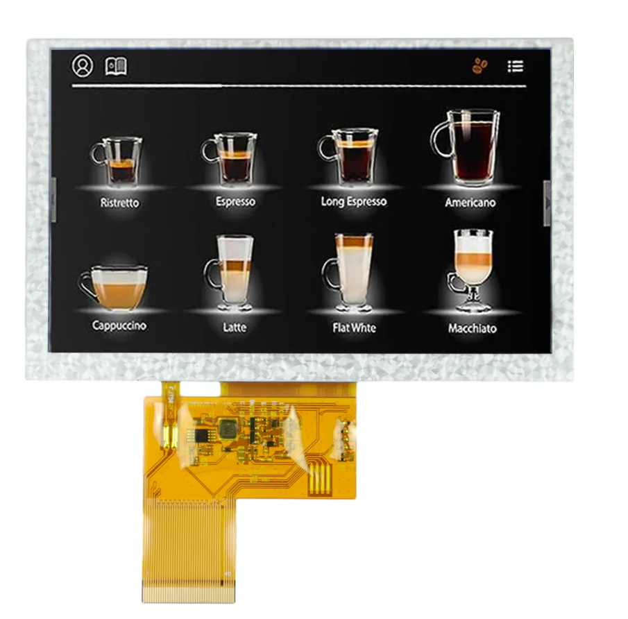 800 x 480 5 inch 40pin RGB LCD screen