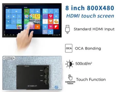 8 inch hdmi display(HCTG080V.CP1）
